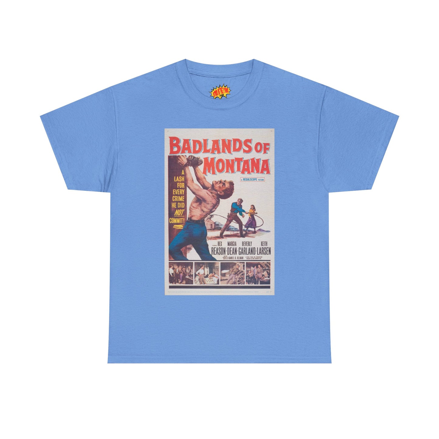 Badlands of Montana Movie Poster T-Shirt *Multiple Colors*
