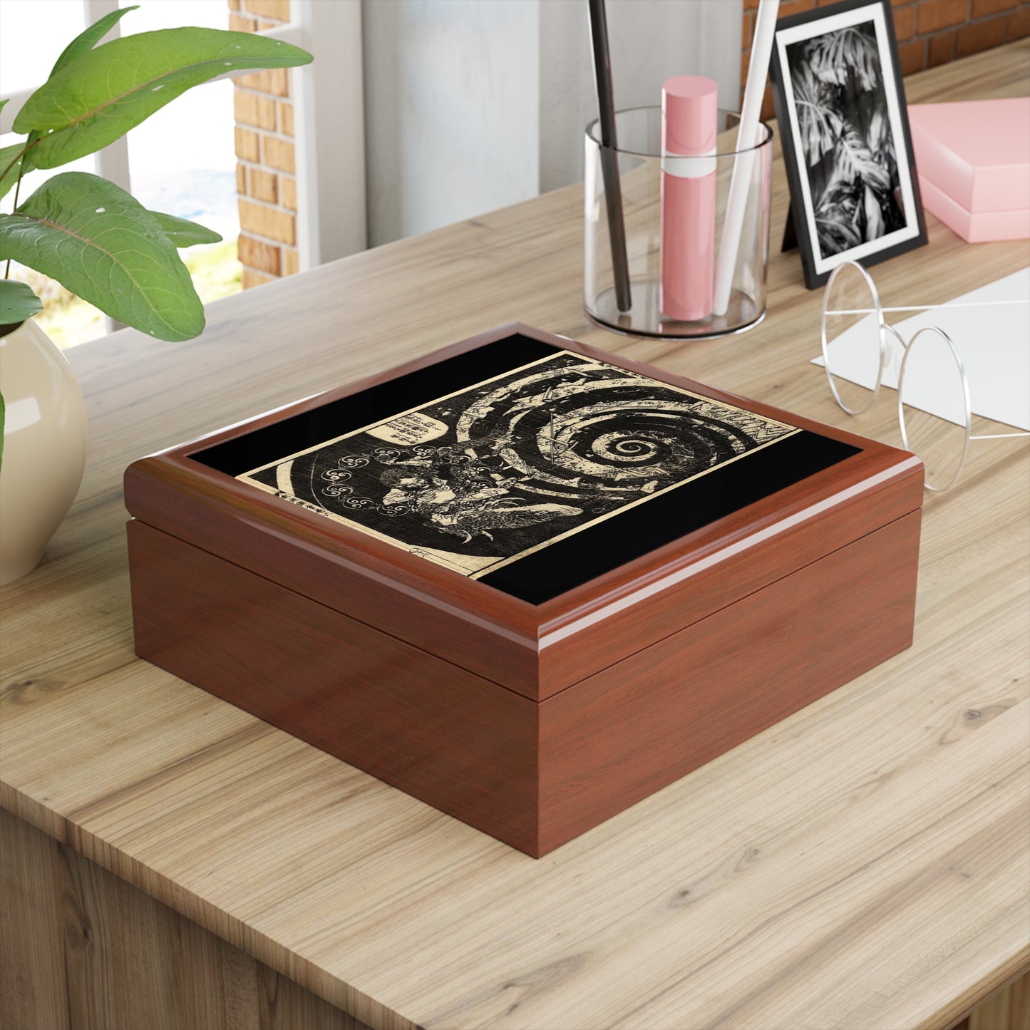 Hokusai Jewelry Box