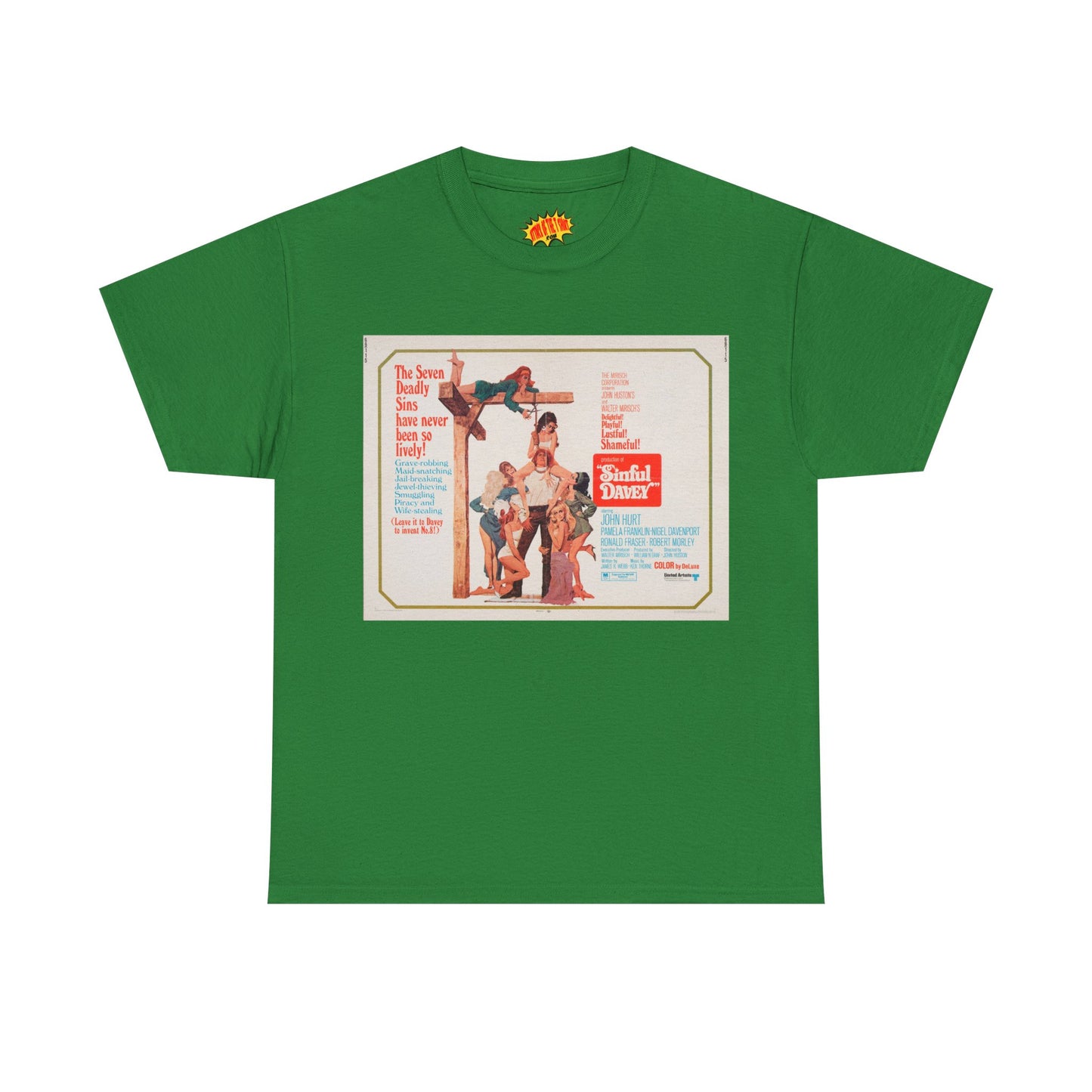 Sinful Davey Movie Poster T-Shirt *Multiple Colors*