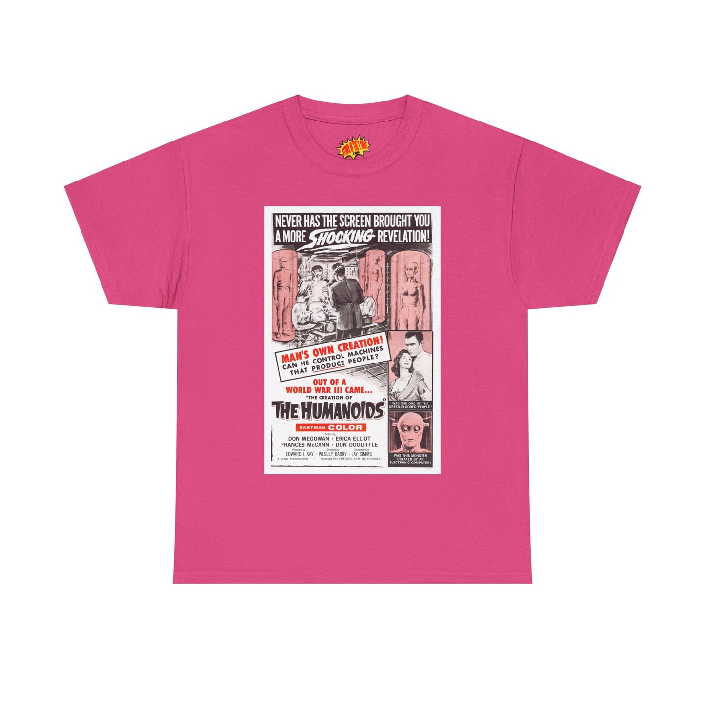 The Creation of the Humanoids Movie Poster T-Shirt *Multiple Colors*
