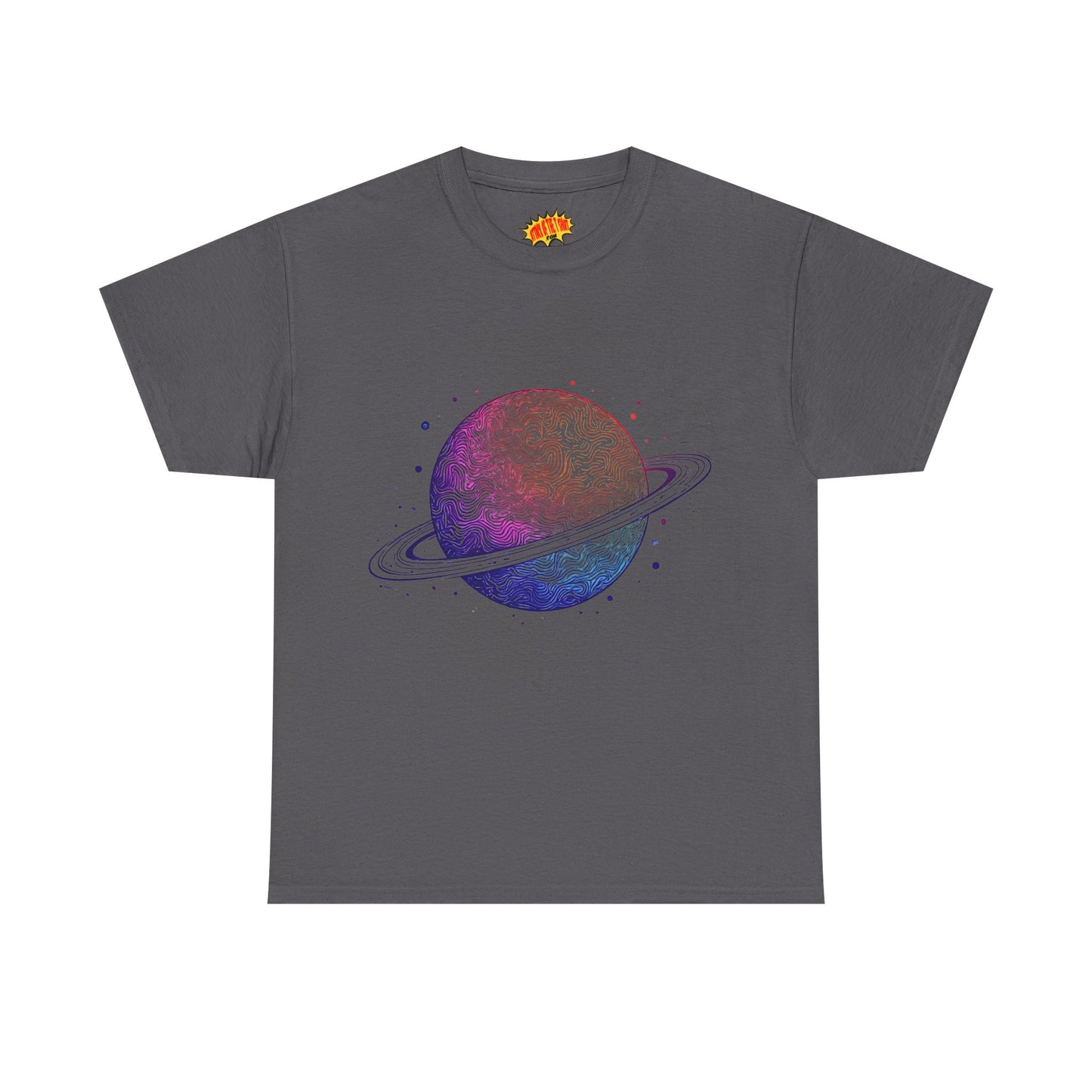 Space Art Ringed Planet Graphic Tee Shirt *Multiple Colors*