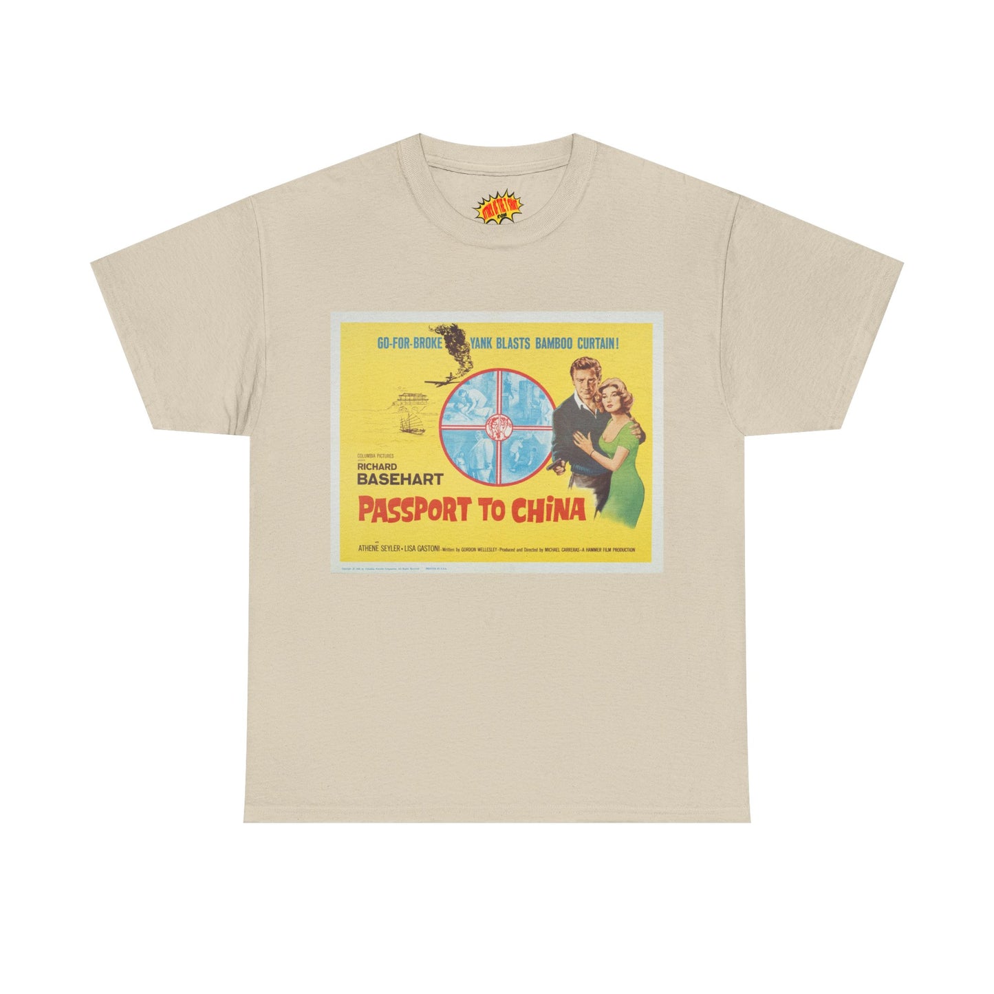 Passport to China Movie Poster T-Shirt *Multiple Colors*