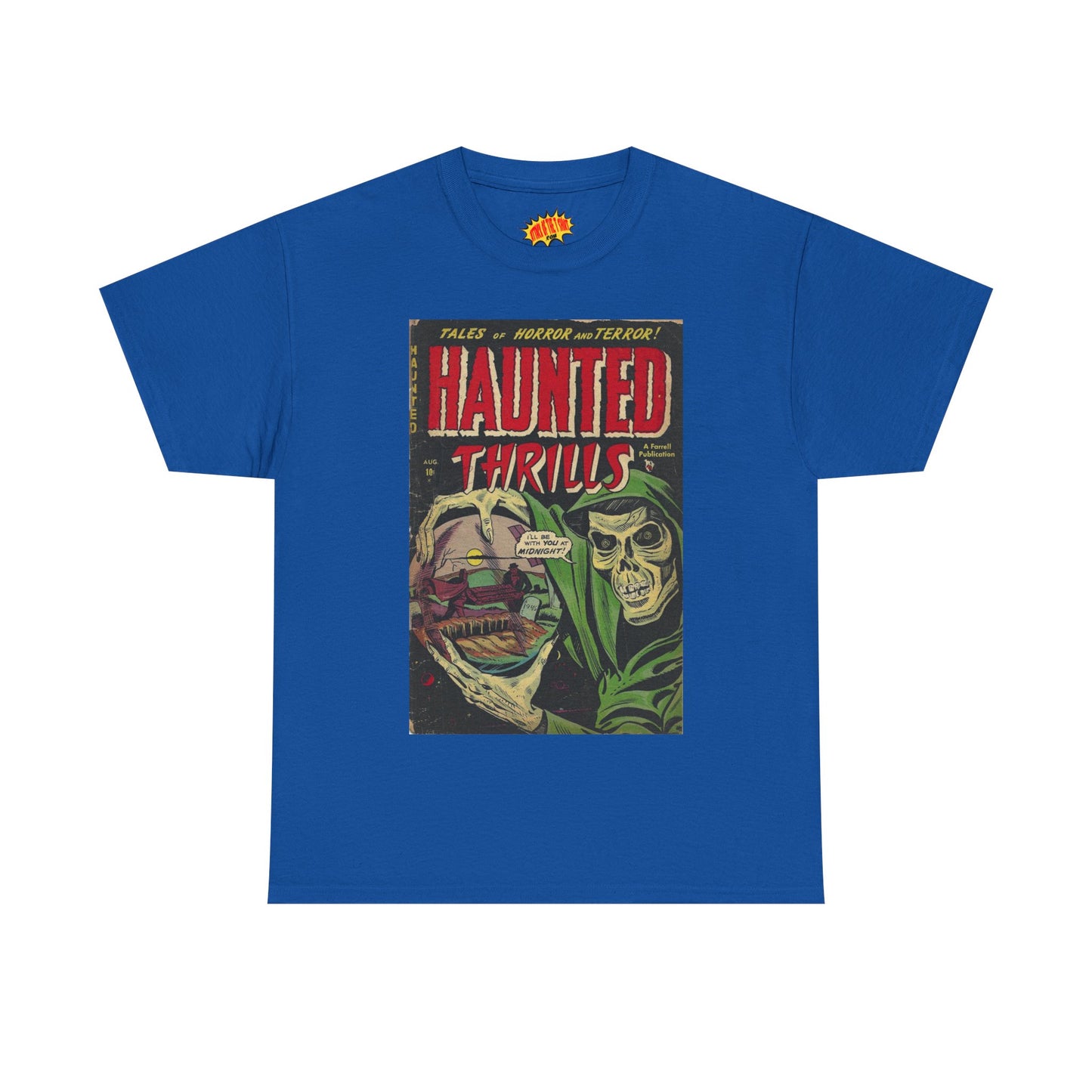 Haunted Thrills August Comic Tee Shirt *Multiple Colors*
