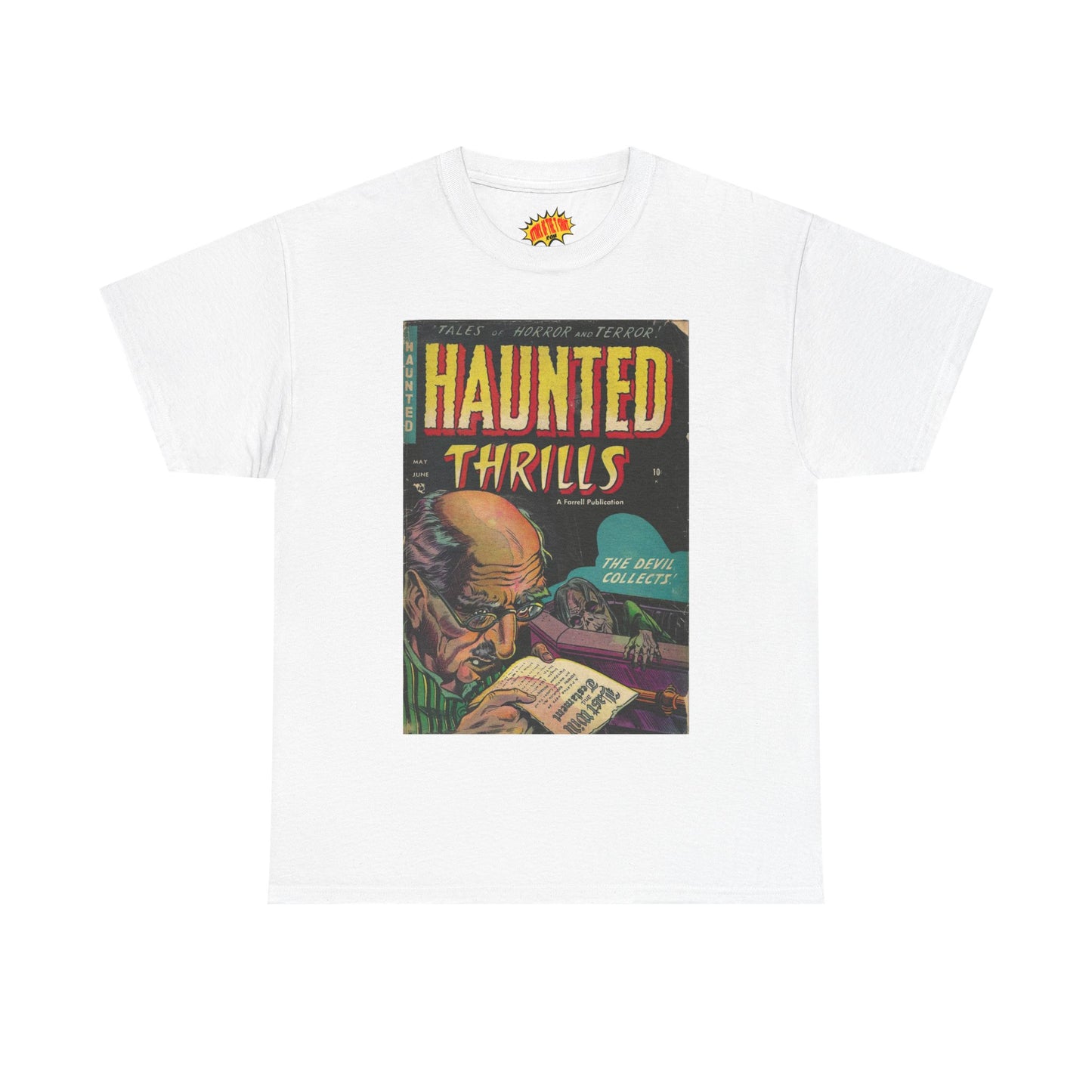 Haunted Thrills May - June Comic Tee Shirt *Multiple Colors*