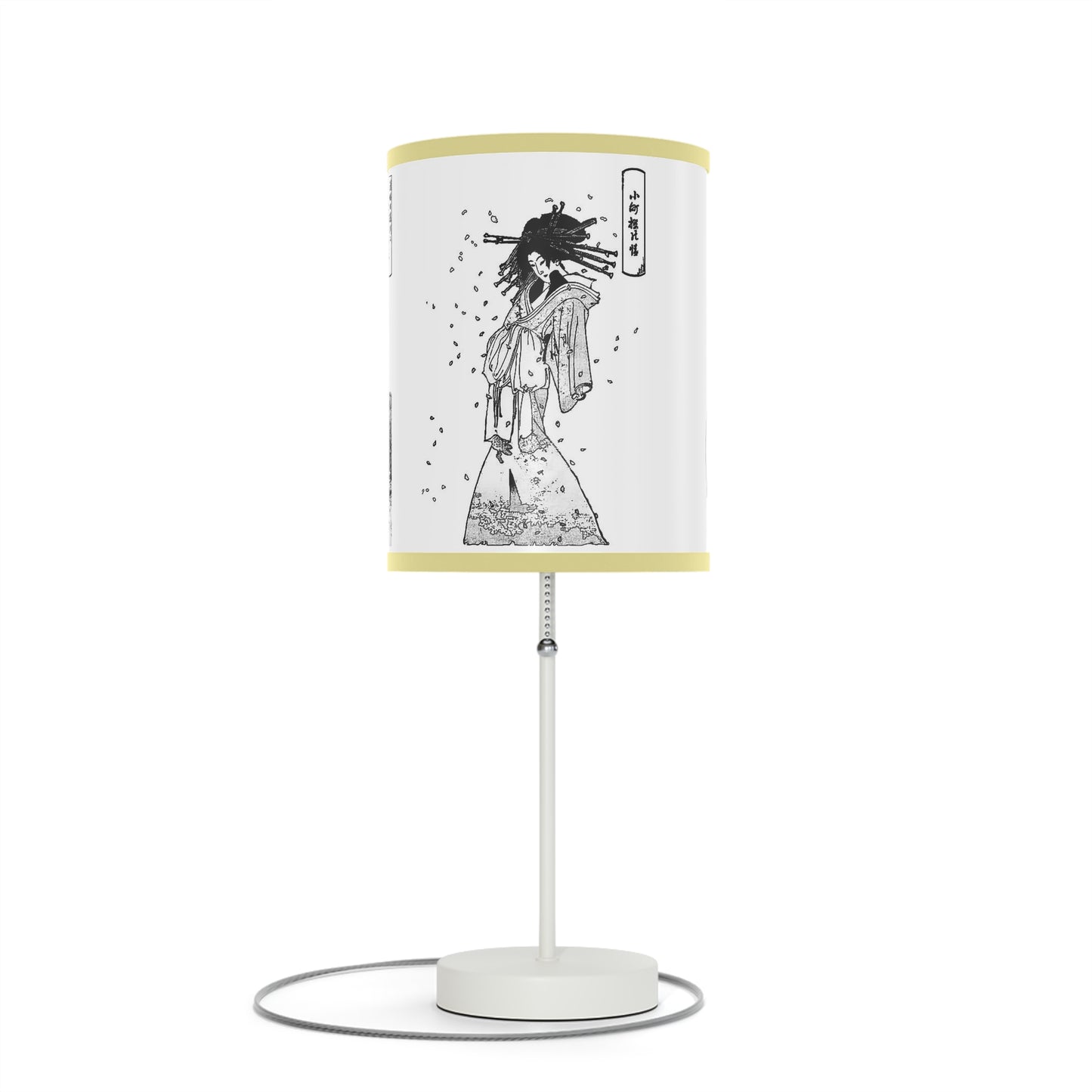 Japanese Woodcut Lamp
