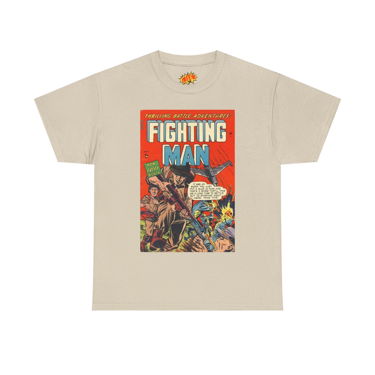 The Fighting Man May Comic Tee Shirt *Multiple Colors*