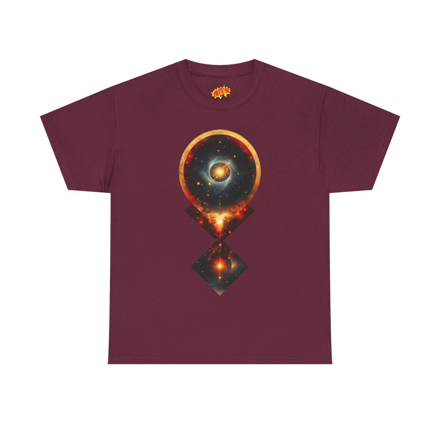 Geometric Space Nebula Graphic Art Tee Shirt *Multiple Colors*