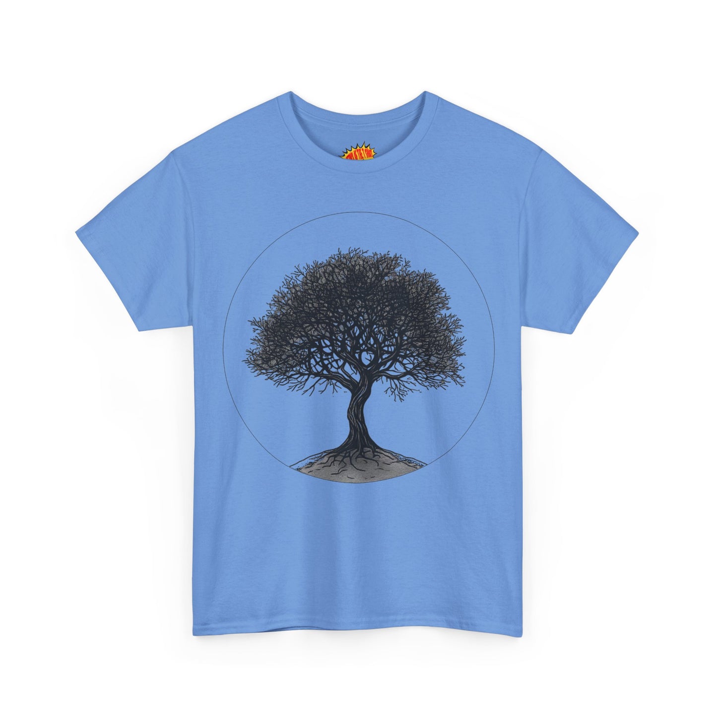 Circle Tree Sketch Drawing Graphic Art Tee Shirt *Multiple Colors*
