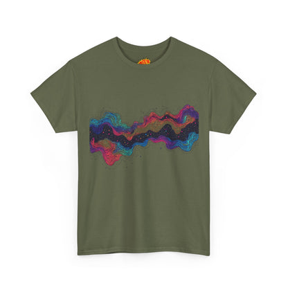 Nebula Space Art Graphic Tee Shirt