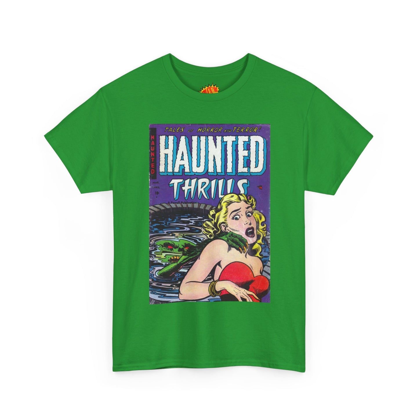 Haunted Thrills March - April Comic Tee Shirt *Multiple Colors*