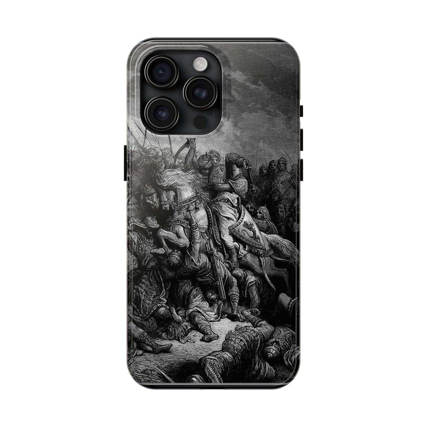 Richard and Saladin by Gustave Dore iPhone Case *Many Sizes Available*