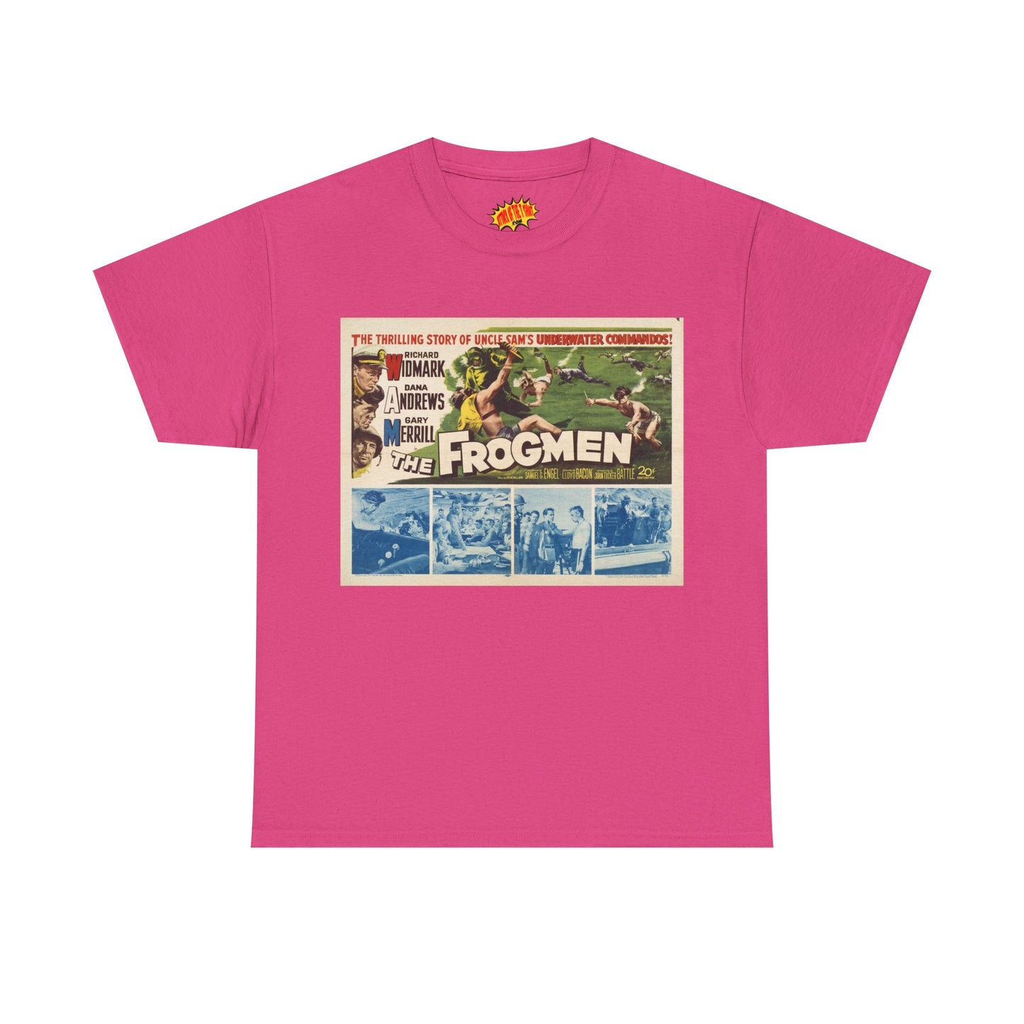 The Frogmen Movie Poster T-Shirt *Multiple Colors*