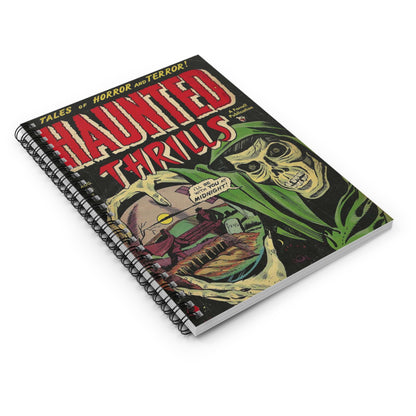 Haunted Thrills August Comic Cover Notebook