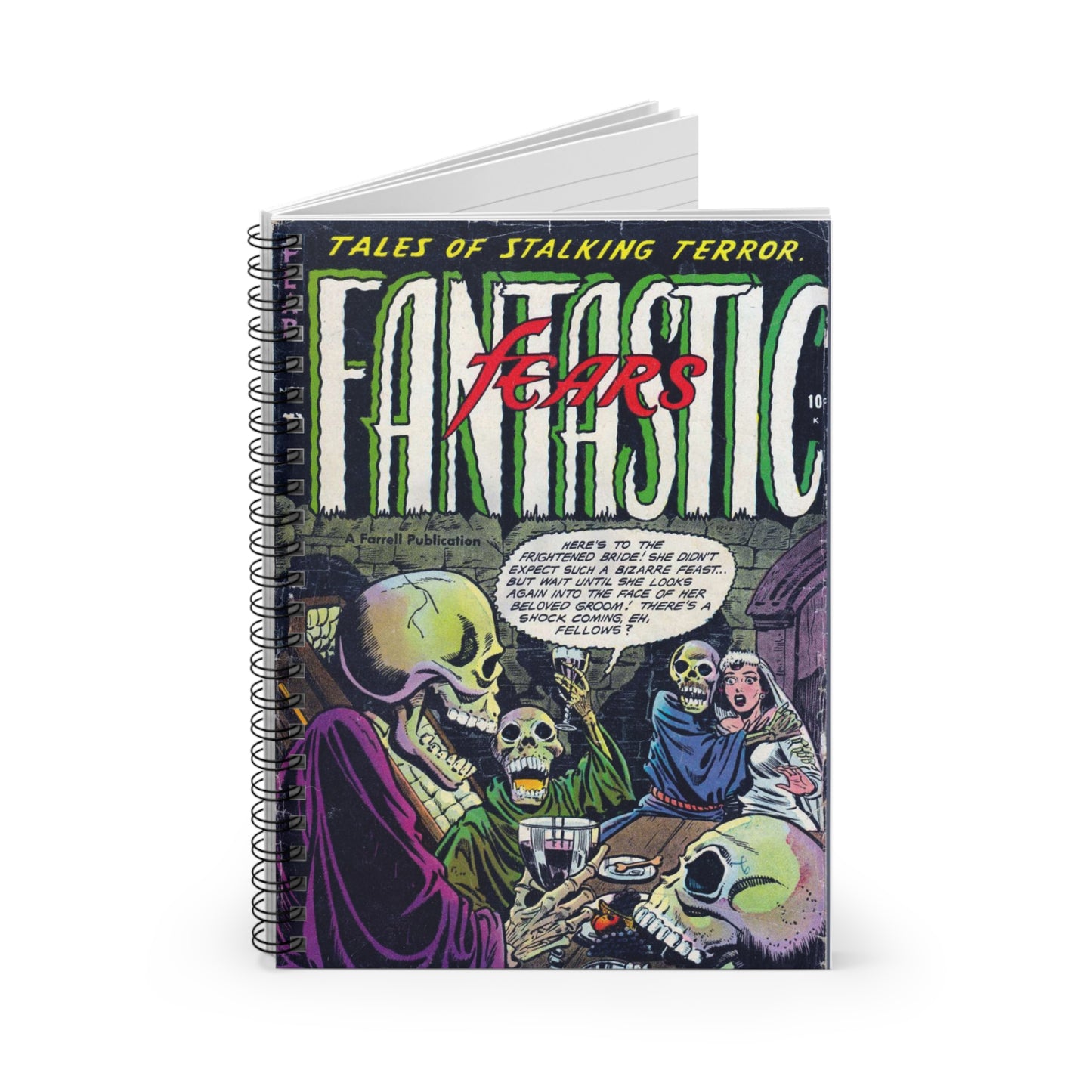 Fantastic Fears November Spiral Notebook
