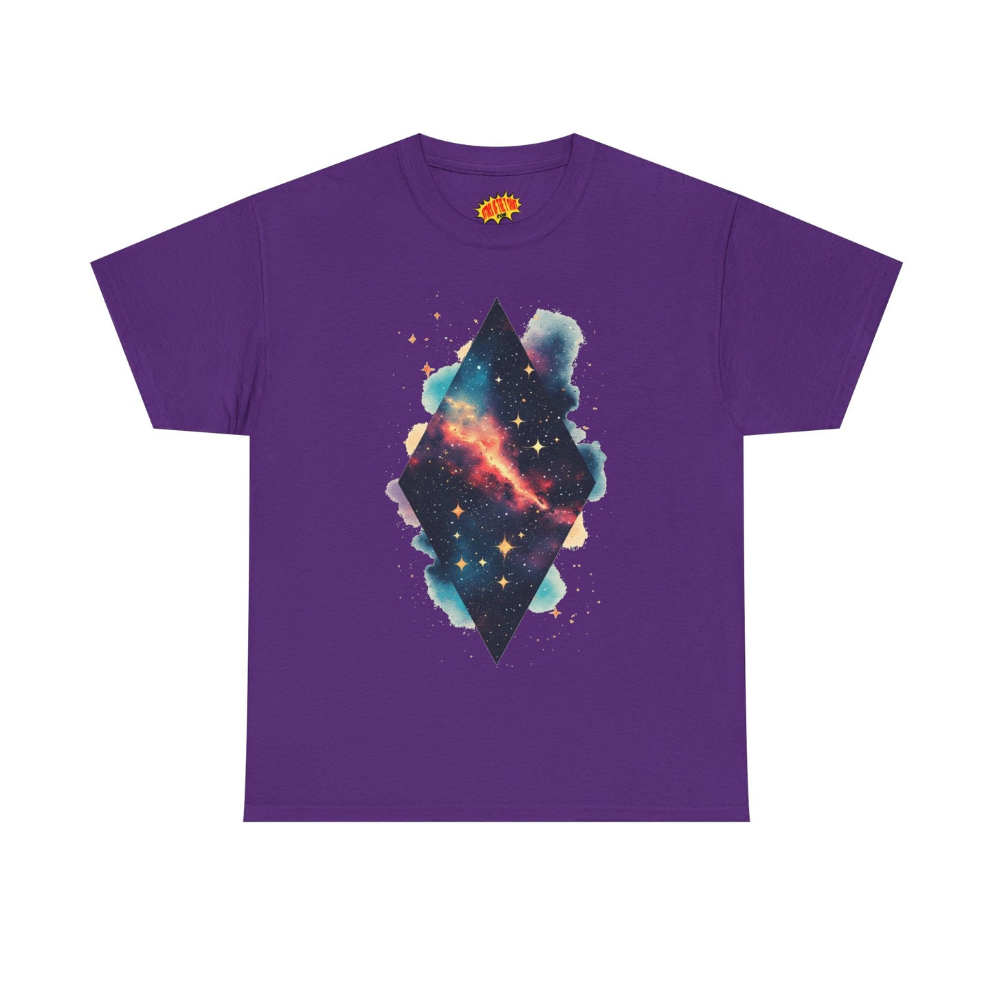 Diamond Galaxy Nebula Art Graphic Tee Shirt *Multiple Colors*