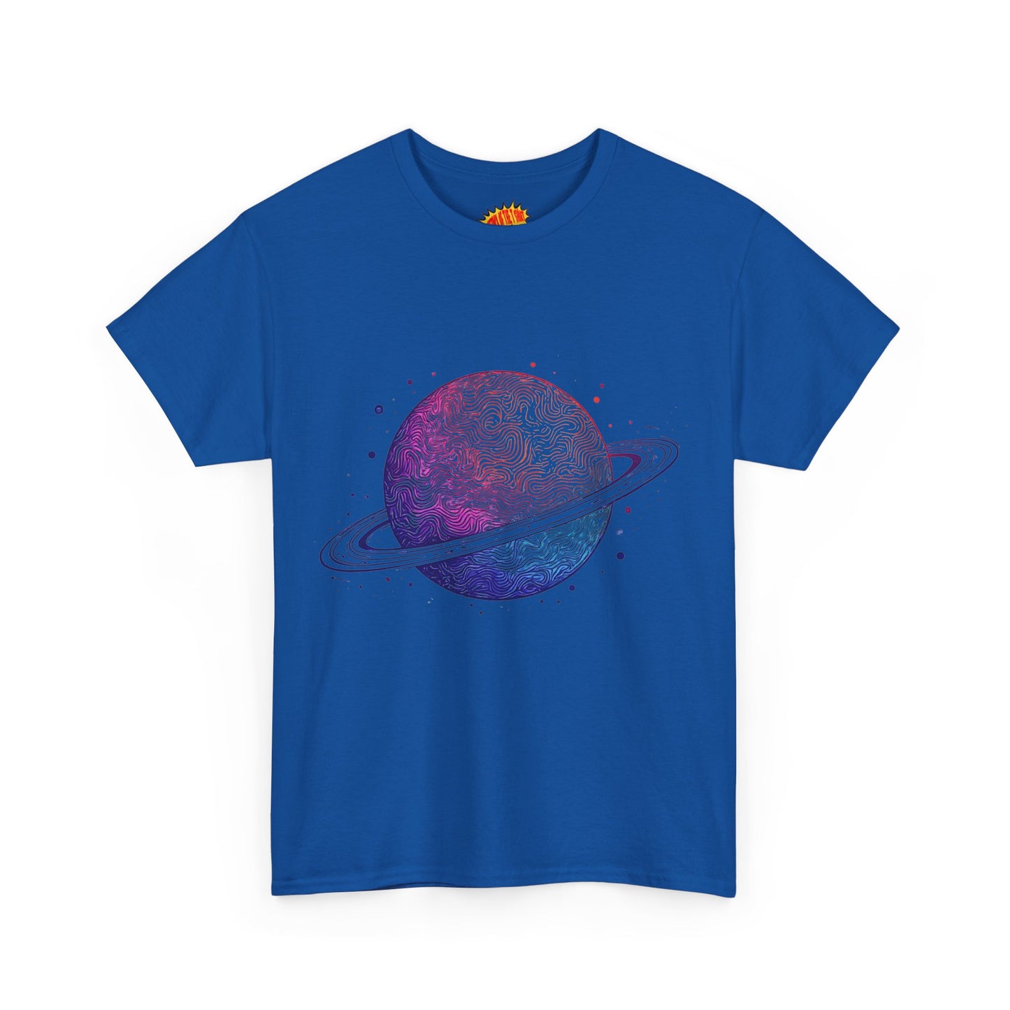 Space Art Ringed Planet Graphic Tee Shirt *Multiple Colors*