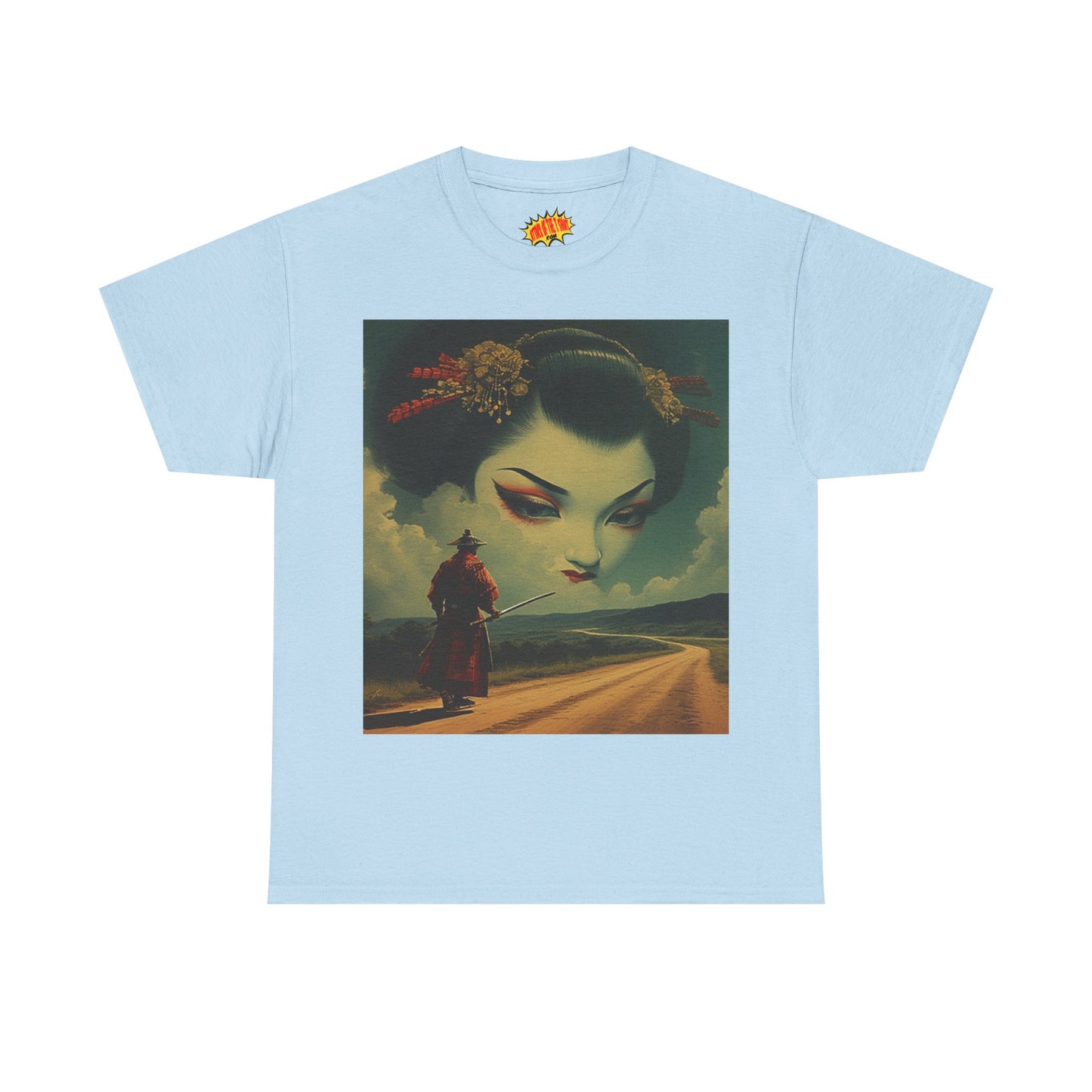 Travelling Samurai w/Sky Woman T-Shirt *Multiple Colors*