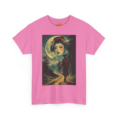 Night Traveller w/Full Moon Geisha T-Shirt