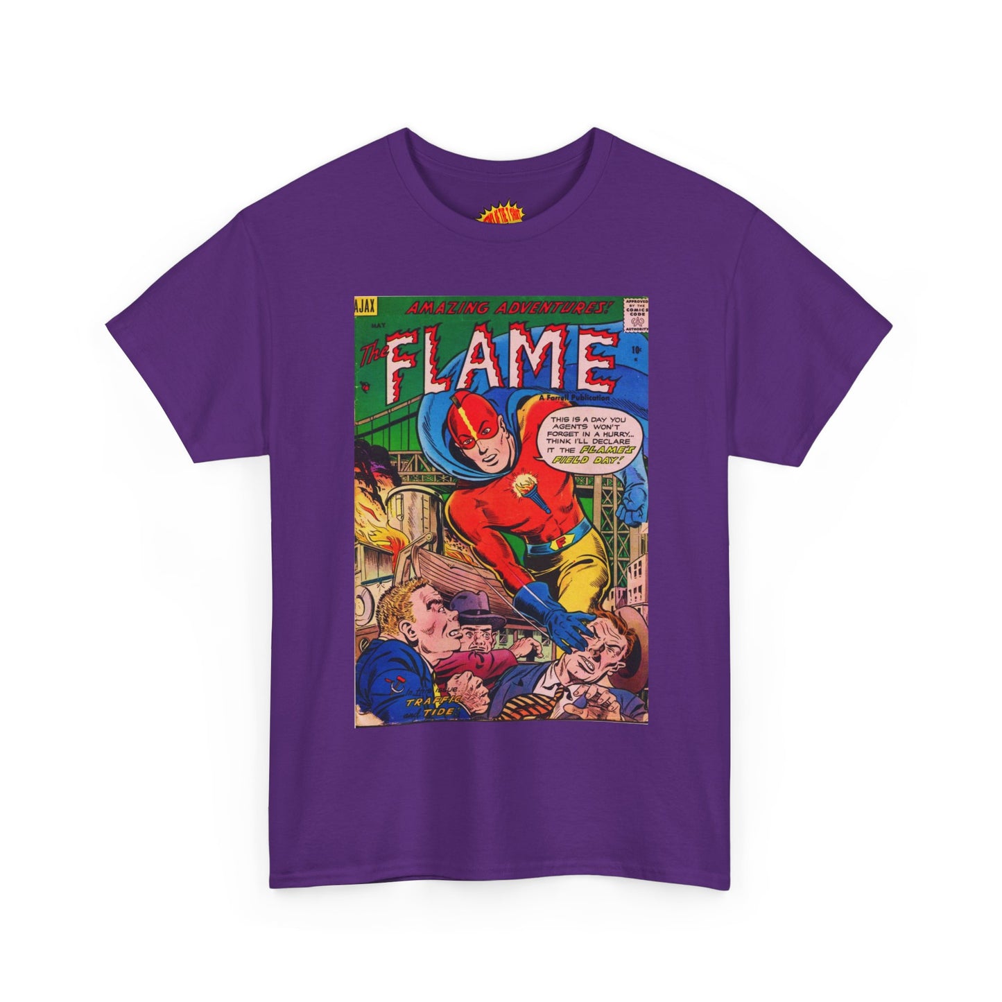 The Flame May Comic Tee Shirt *Multiple Colors*