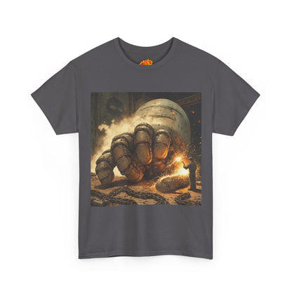 Anime Factory Welder w/Robot Mech Hand T-Shirt