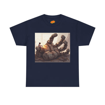Anime Welder w/Giant Robot Hand T-Shirt