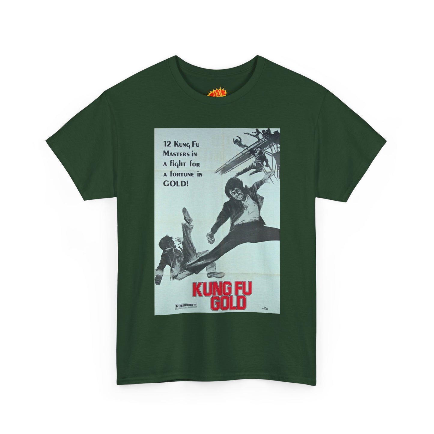 Kung Fu Gold Movie Poster T-Shirt *Multiple Colors*