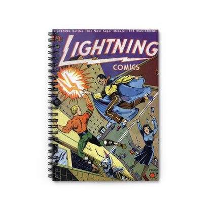 Lightning Comics June Spiral Notebook