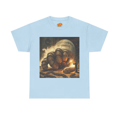 Anime Factory Welder w/Robot Mech Hand T-Shirt