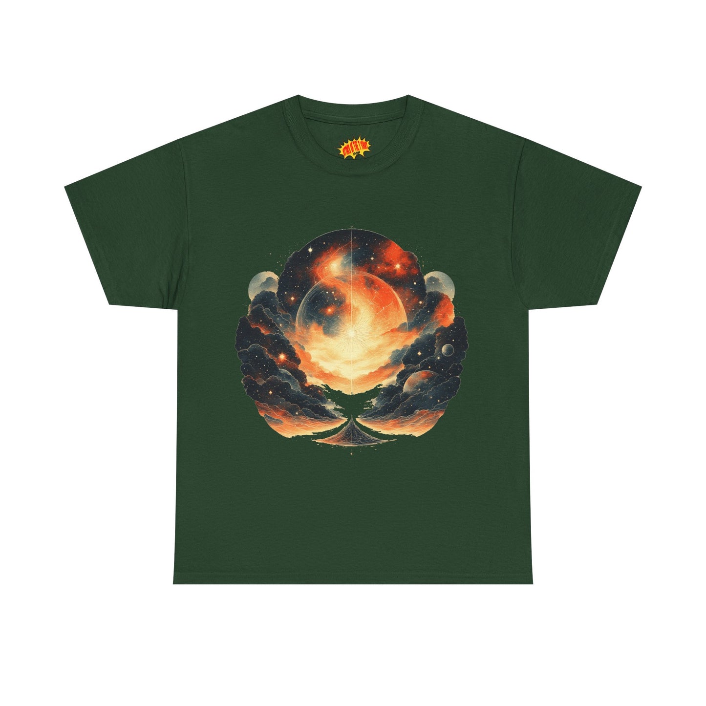 Moonscape w/Clouds Graphic Tee Shirt *Multiple Colors*