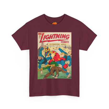 Lightning Comics Dec. Comic Tee Shirt