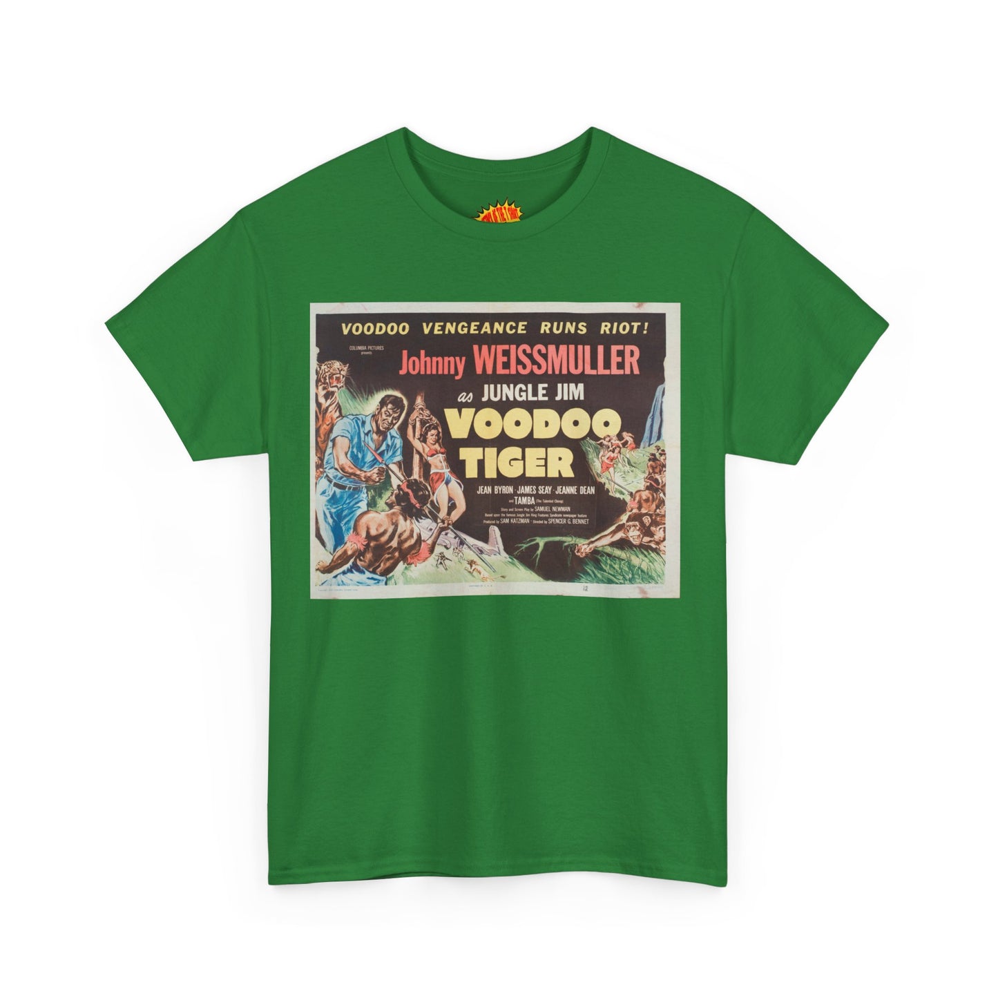 Voodoo Tiger Movie Poster T-Shirt *Multiple Colors*