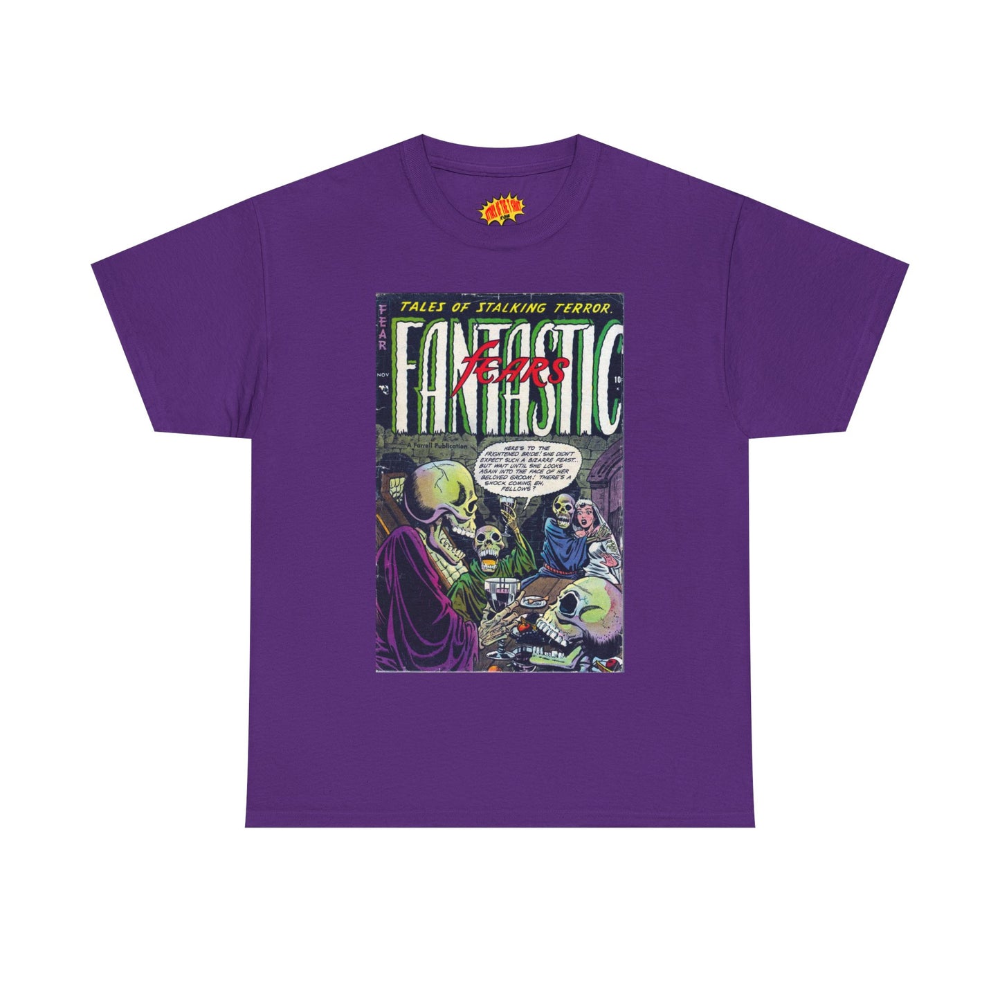 Fantastic Fears November Comic Tee Shirt *Multiple Colors*