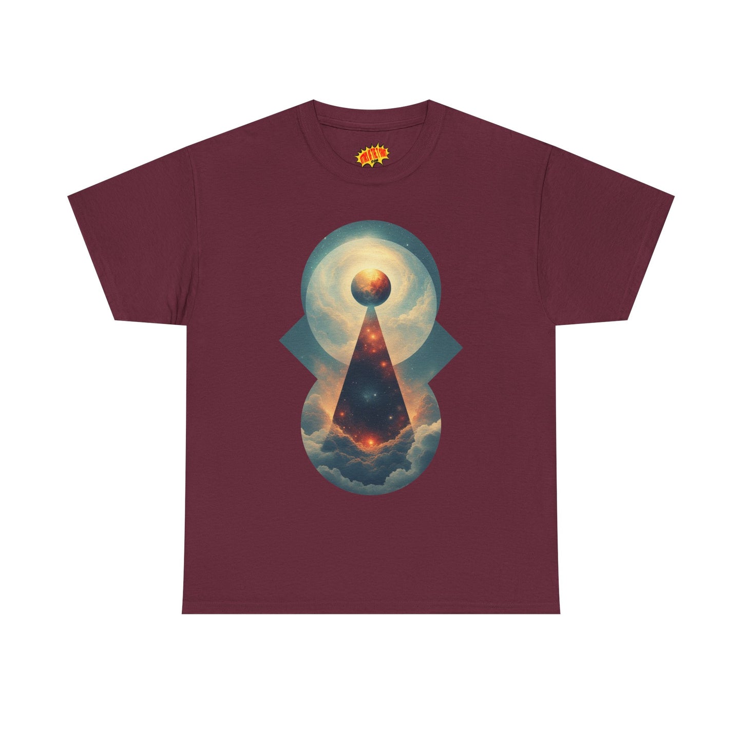 Geometric Galaxy Graphic Space Art Tee Shirt *Multiple Colors*