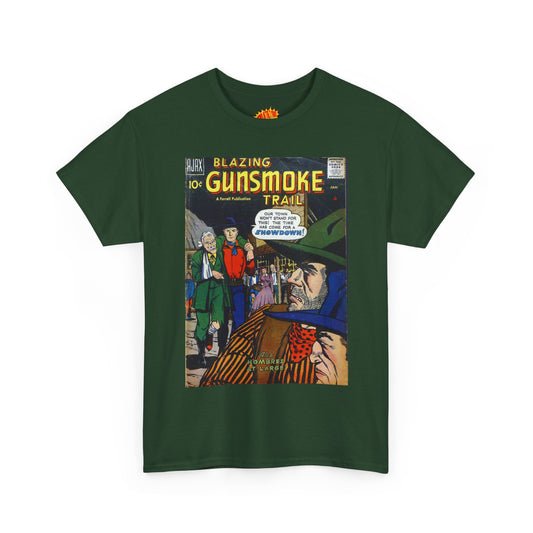 Gunsmoke Trail January Comic Tee Shirt *Multiple Colors*