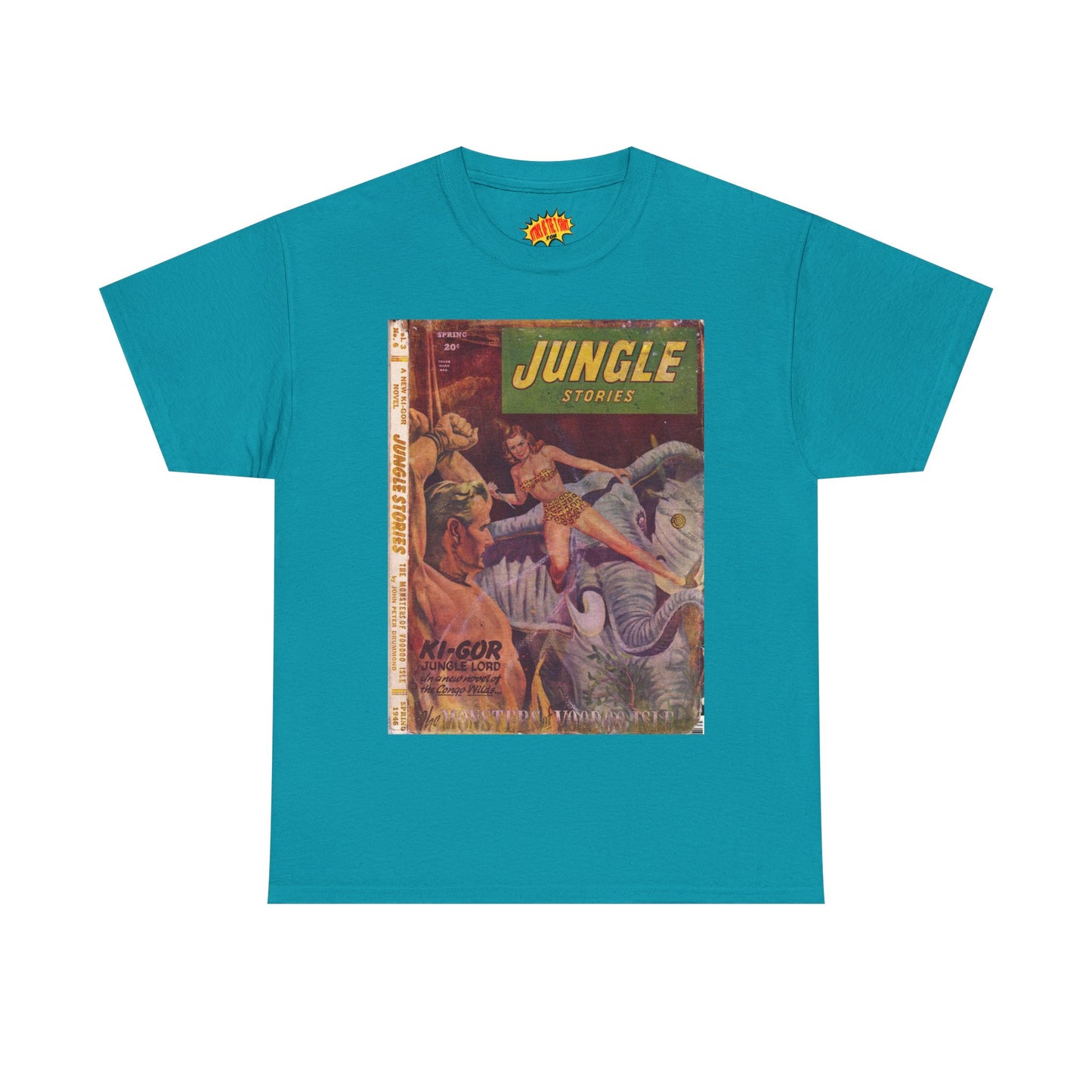 Jungle Stories Vol 3 No. 6 Comic Tee Shirt *Multiple Colors*