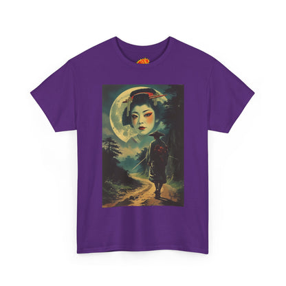 Night Traveller w/Full Moon Geisha T-Shirt