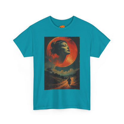 Traveller w/Blood Moon Cloud Woman T-Shirt