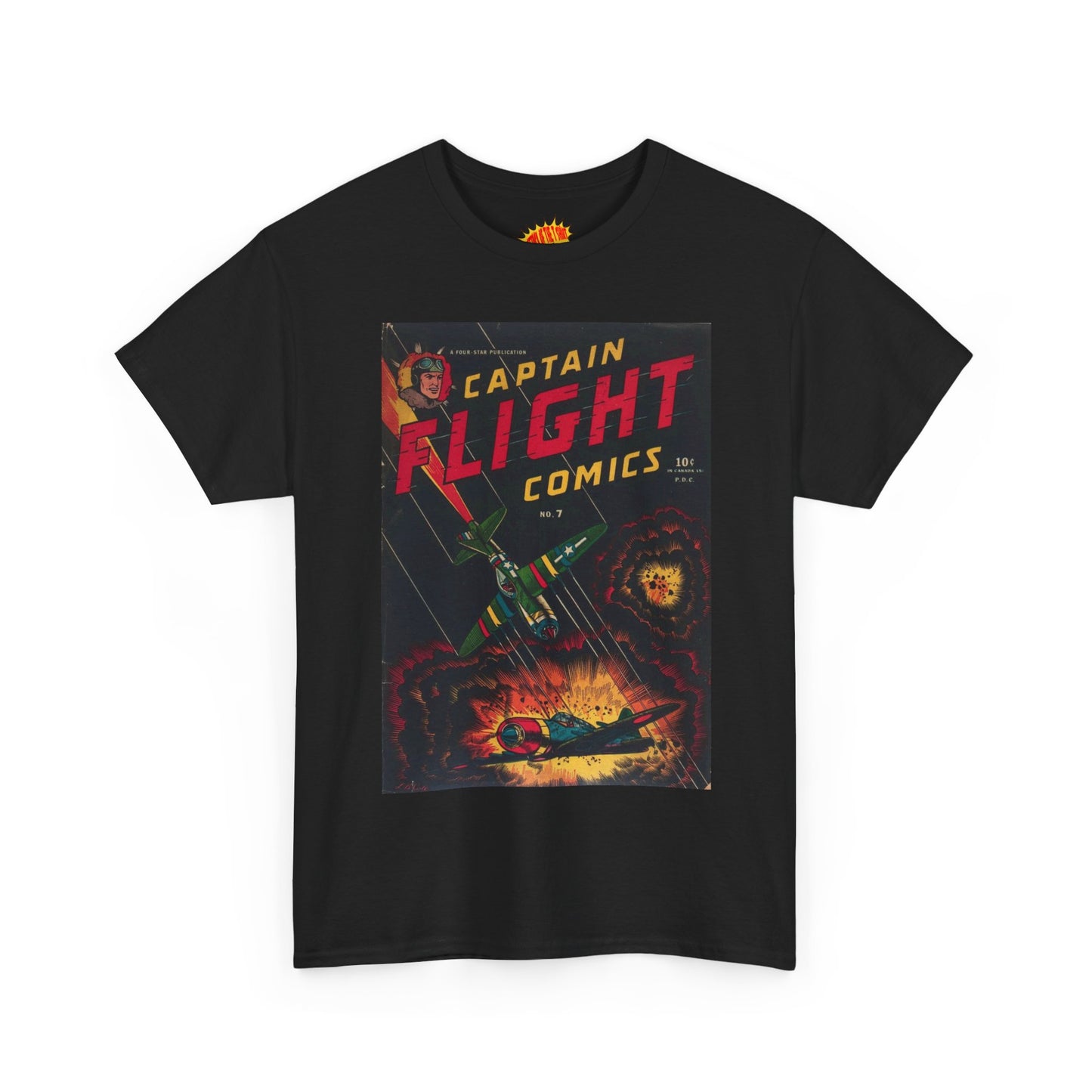 Captain Flight No. 7 Comic Tee Shirt *Multiple Colors*