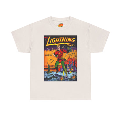 Lightning Comics August Comic Tee Shirt