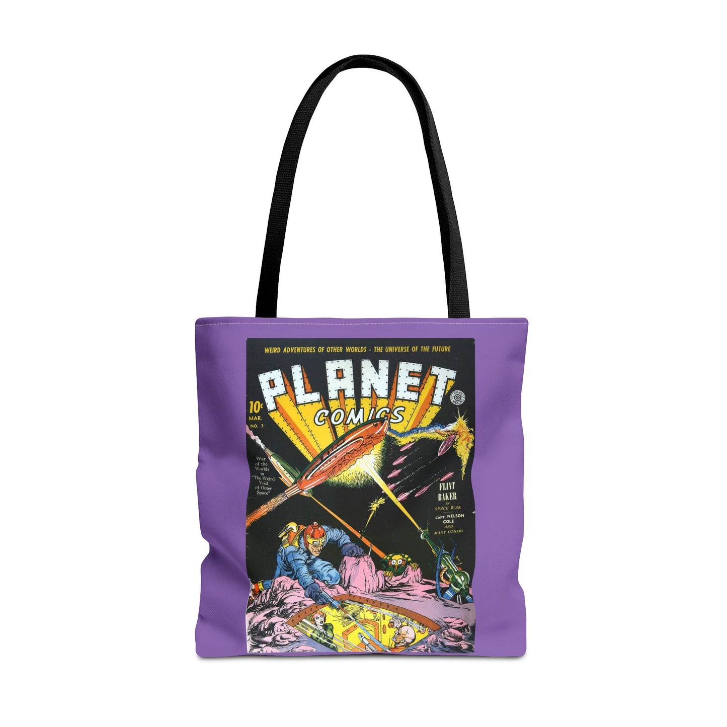 Planet Comics #2 & #3 Tote Bag