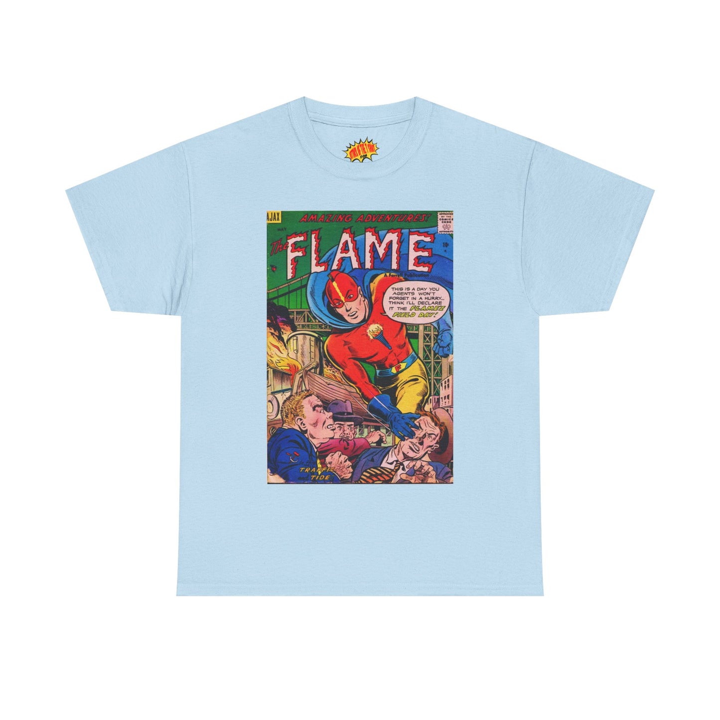 The Flame May Comic Tee Shirt *Multiple Colors*