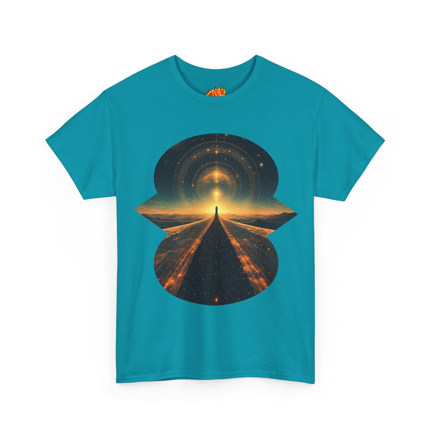 Cosmic Path Space Graphic Art Tee Shirt *Multiple Colors*