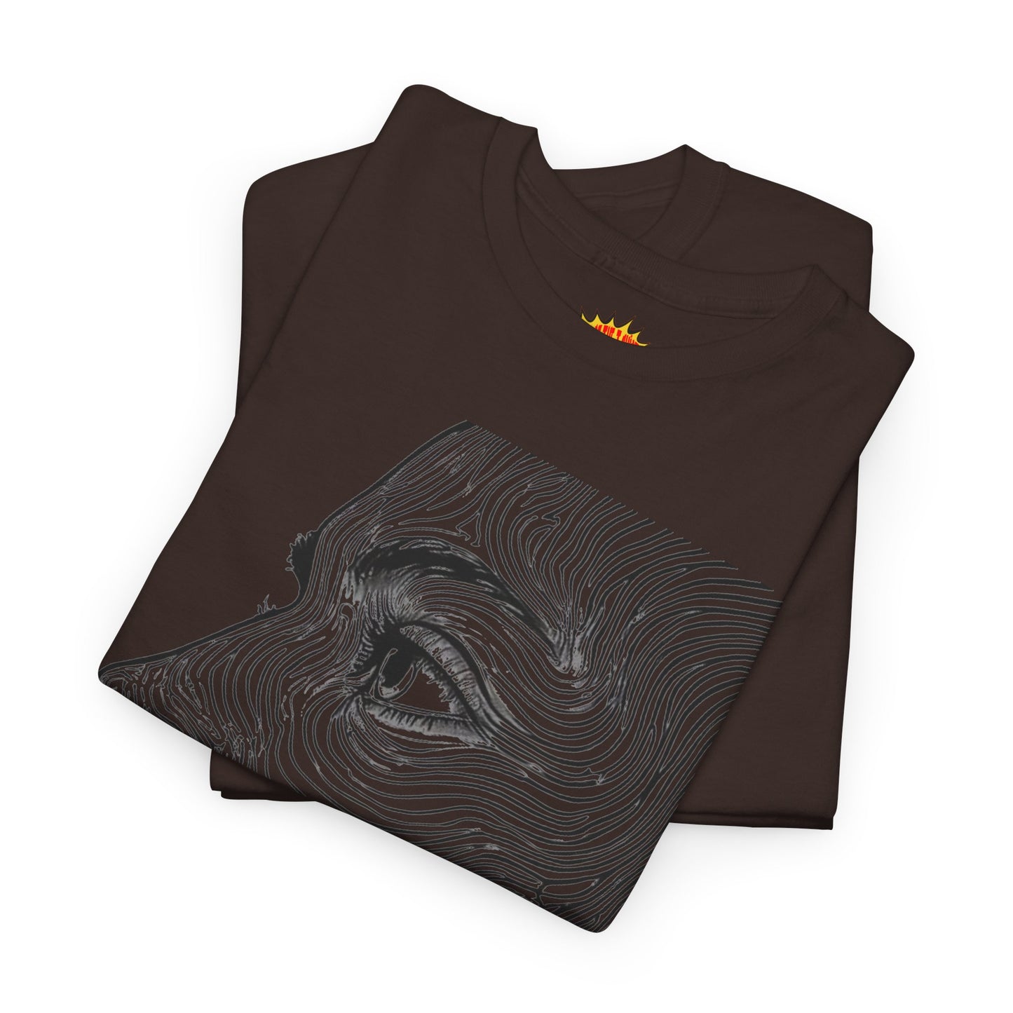 Human Face Profile Line Drawing Graphic Art Tee Shirt *Multiple Colors*