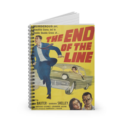 The End of the Line - Vintage Movie Poster Notebook