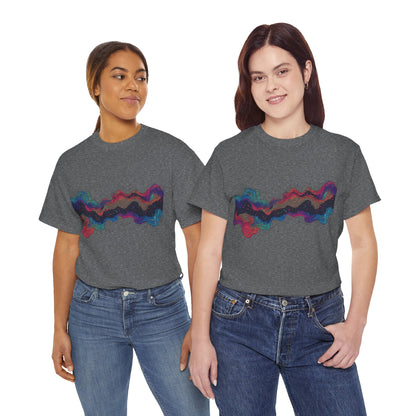 Nebula Space Art Graphic Tee Shirt