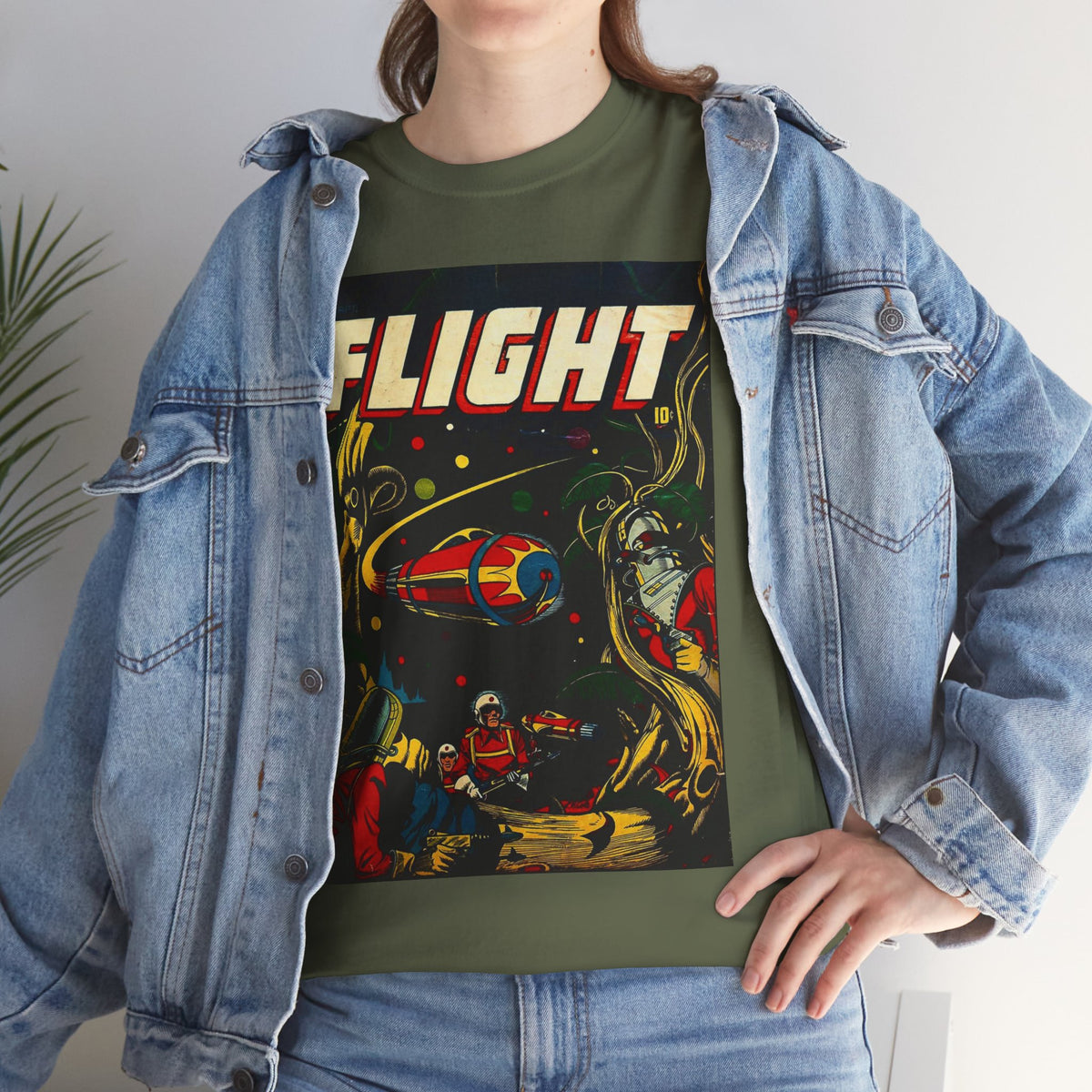 Captain Flight Comic Book Tee Shirt