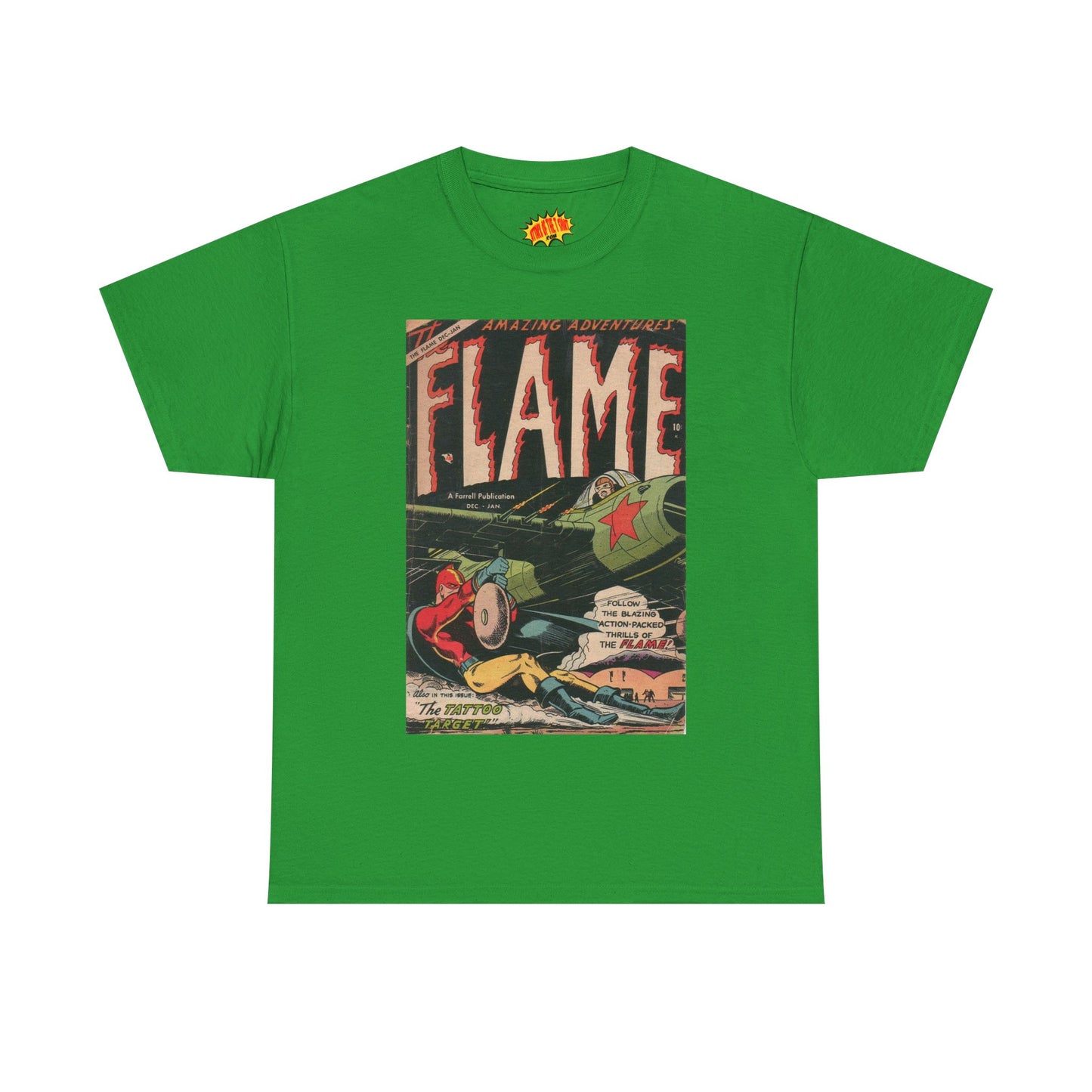 The Flame December - January Comic Tee Shirt *Multiple Colors*