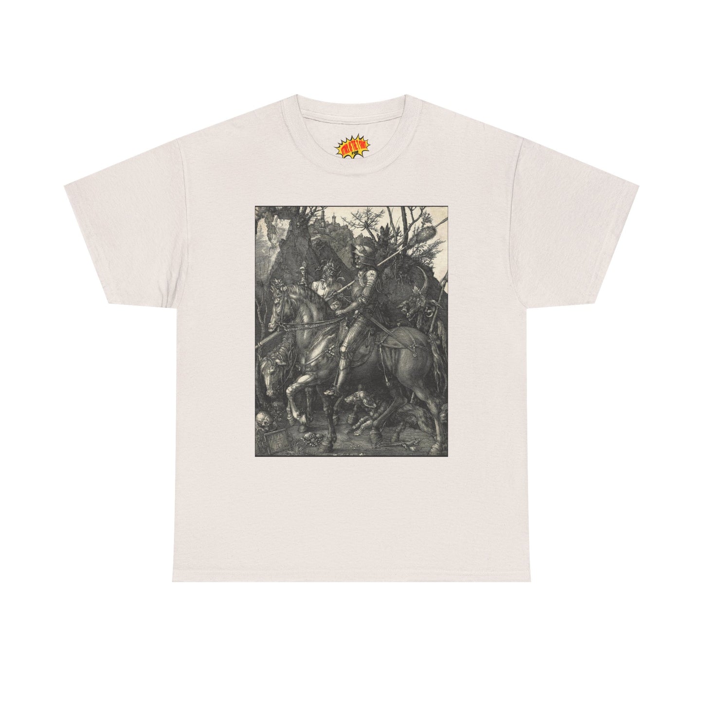 Knight. Death and the Devil - Albrecht Durer. Heavy Cotton Tee Many Colors/Sizes