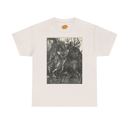 Knight. Death and the Devil - Albrecht Durer. Heavy Cotton Tee Many Colors/Sizes