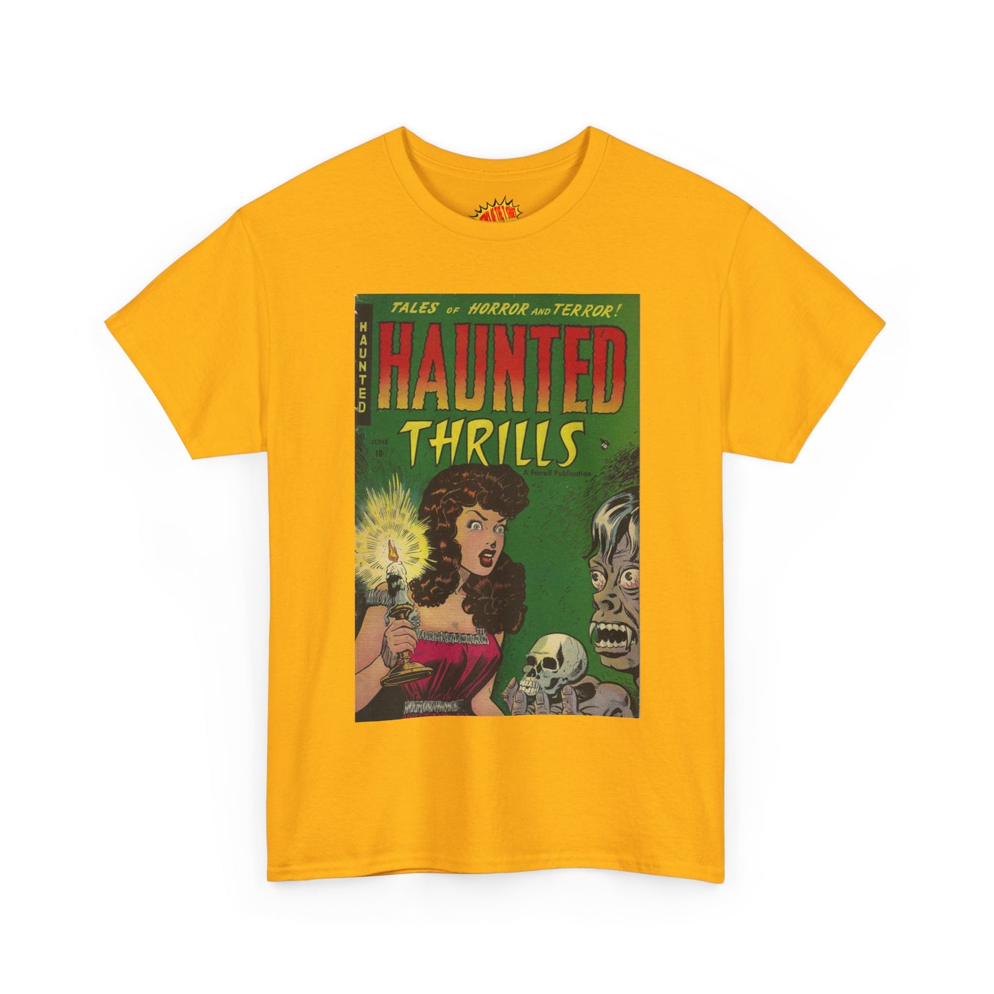 Haunted Thrills June Comic Tee Shirt *Multiple Colors*
